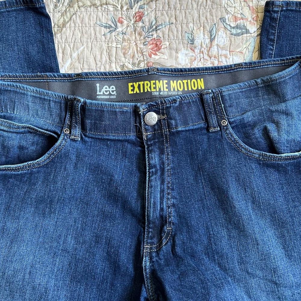 Mens Lee Extreme Motion Denim Jeans 38x29